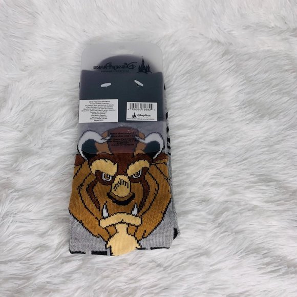 Disney Parks Beauty and the Beast Beast Socks - Picture 4 of 4